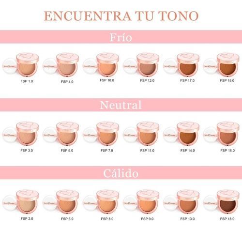 Polvo Compacto Flawless Stay Beauty Creations