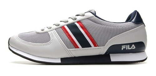 Imagem 3 de 4 de Tênis Masculino Fila F-retro Sport 2.0 Original Casual Cinza