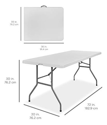 Best Choice Products Mesa Plegable Mesa De Comedor De Interi