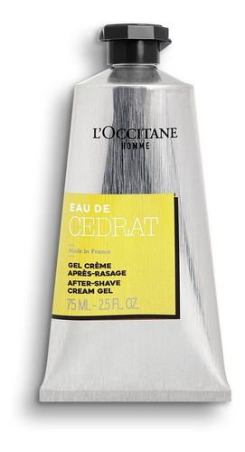 Gel Creme Pós Barba Eau De Cedrat 75ml L'occitane Provence