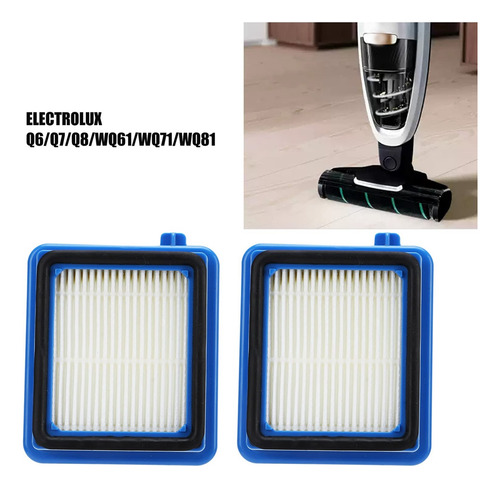 Filtros De Vácuo Para Electrolux Q6 Q7 Q8 Wq61 Wq71 Wq81 Vac