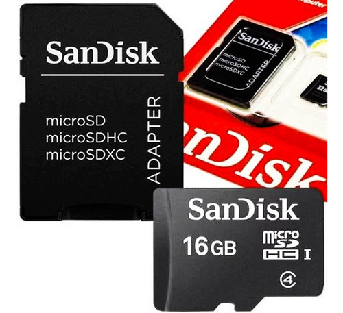 Cartão Memória Micro Sd 16gb Lacrado Original