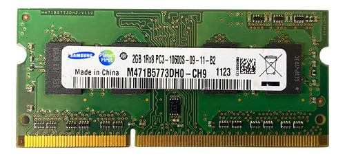 Memória Ram Color Verde 2gb 1 Samsung M471b5773dh0-ch9