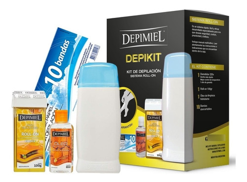 Depikit Kit Depilatorio Sistema Roll On - Depimiel