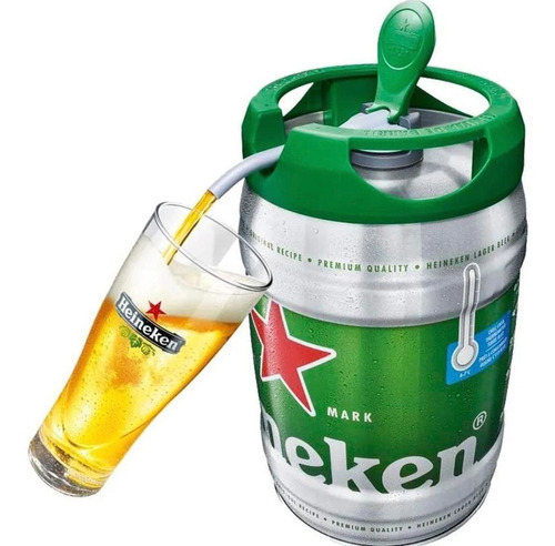 Chopp Barril Heineken 5 Litros Oferta Black Friday