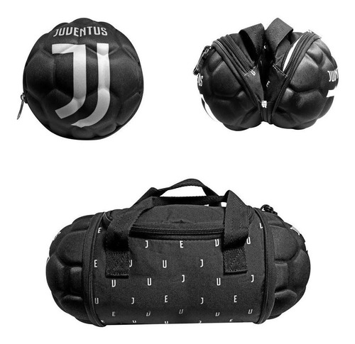 Imagem 1 de 4 de Lancheira Termica C/ Eva Formato Bola Juventus
