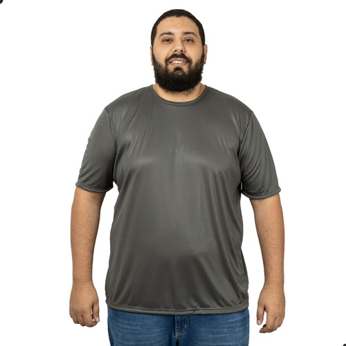 Kit 5 Camisetas Básica Masculina Plus Size Big Dry Fit Fria