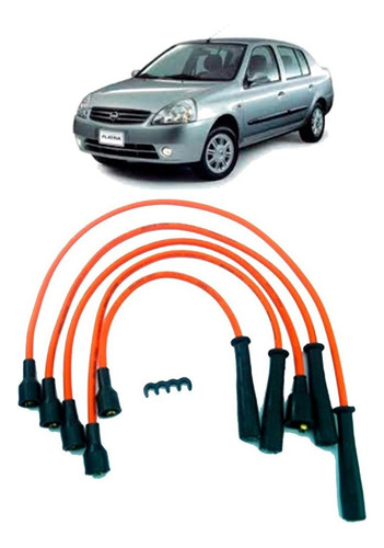 Juego Cables Bujias Para Nissan Platina 1.6 2002 2006 