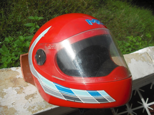 Imagen 1 de 8 de Casco Integral Para Motociclista.  Como Articulo Decorativo