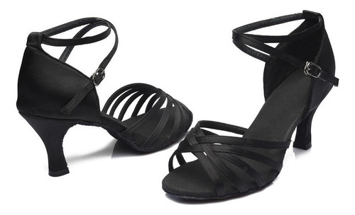 Zapatos De Baile Profesional Con Tacón For Mujer 7cm