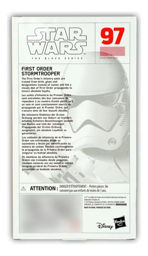 Star Wars Black Series First Order Stormtroper 1st Edition