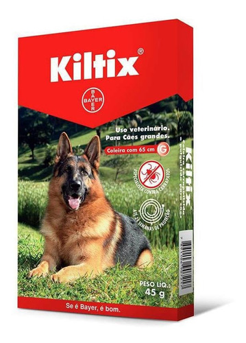 Coleira Anti Pulgas Kiltix Grande 65 Cm - Bayer