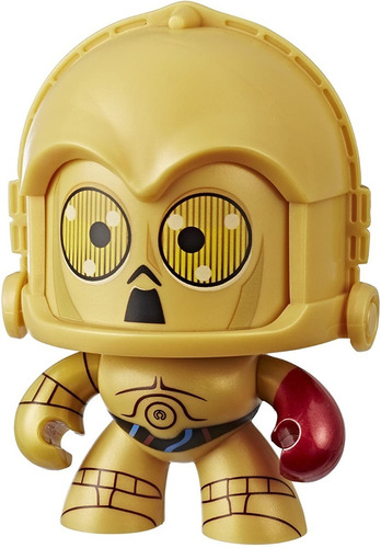 Imagen 2 de 3 de Personajes Star Wars Migthy Muggs C-3po Nuevo 14cm