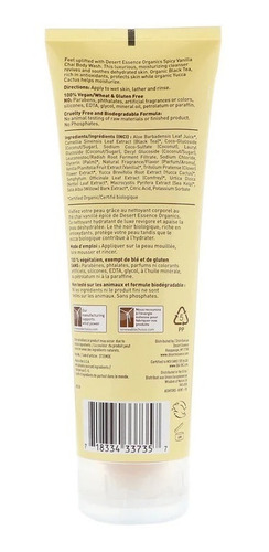 Desert Essence Gel De Baño Vainilla Chai 237ml Sfn