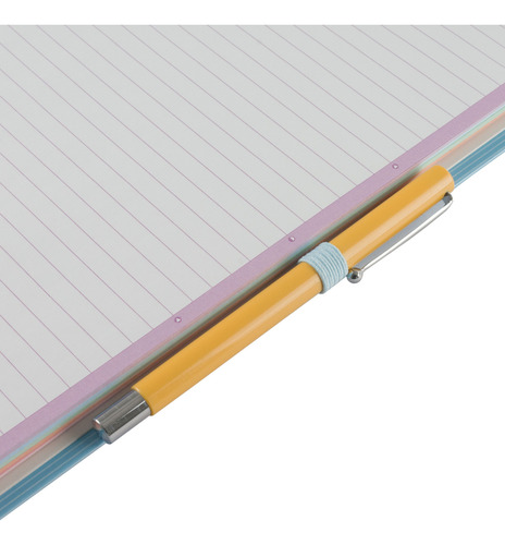 Carpeta Printaform Pastel Universitaria, 3/4'' Con 100 Hojas Cielo