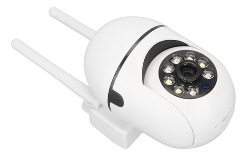 Cámara De Seguridad 1080p Con Visión De 360° En Color, Visió