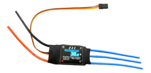 Controlador De Velocidad Eléctrico Rc Helicóptero Sin 30a