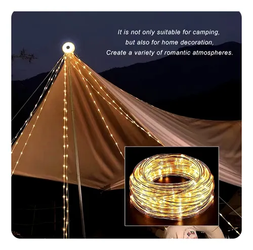 Lampara Camping Multifuncional Desenrollable