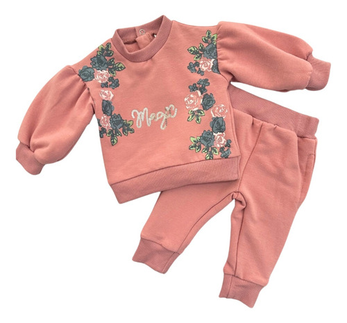 Set 2 Piezas Buzo Niño / Niña Tedmimak 100% Algodón