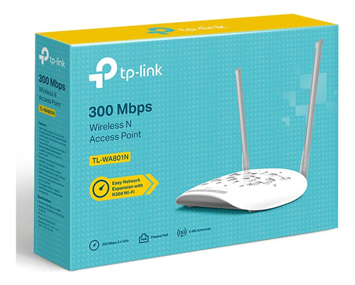 Punto De Acceso Inalámbrico N A 300mbps Tl-wa801nd