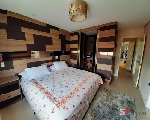 Imagem 16 de 22 de Ótimo Apto Com 7 Anos De Idade, Próximo A Brás Leme, Com Moveis Planejados E Piso Em Porcelanato Na Sala, Varanda Gourmet, 3 Suítes, 3 Vaga, 162,00 - Mv244 - 69956162