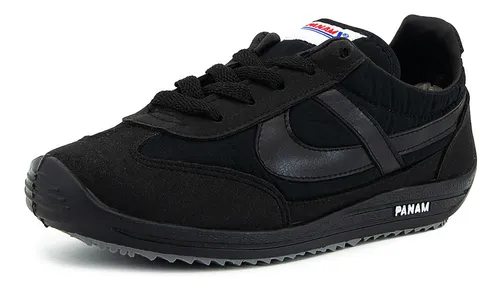 Tenis negros panam hot sale
