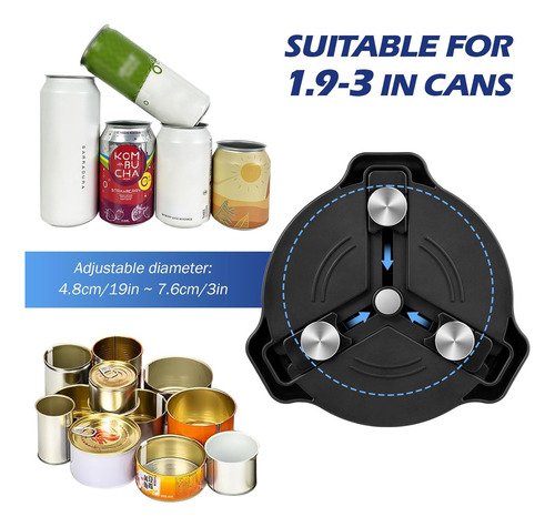 Abrelatas Manual, Abrelatas Magnético, Abrelatas De Mano Fác