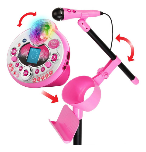 Vtech - Sistema De Karaoke Kidi Star, 2 Micrófonos Con Sopor