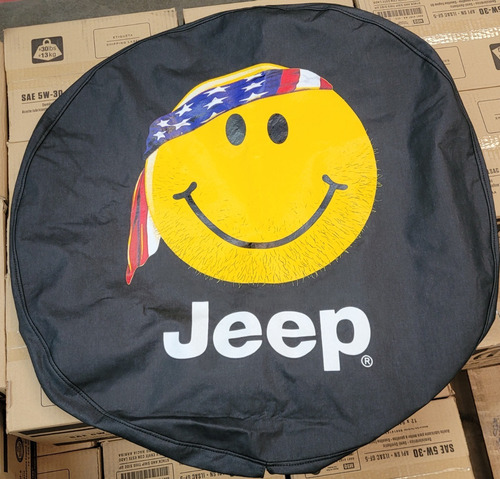 Cubierta Llanta De Refacción Jeep Carita Feliz   82212306