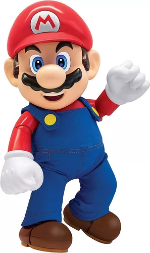 Boneco Personagem Super Mario Bros Articulavel Coleção Jogos