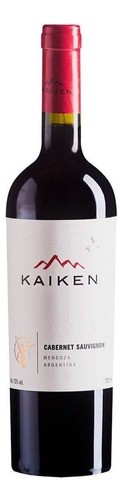 Vinho Argentino Tinto Cabernet Sauvignon Kaiken 750ml