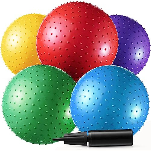 Bedwina Big Knobby Bouncy Balls, Diversión Para Niños Pequ