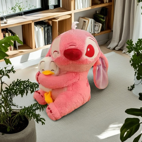 Cbh Peluche Stitch Guiño Abrazando A Un Pato Lilo &