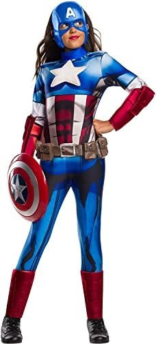 Disfraz Niño - Niños Párr Disfraz De Capitán América De Marv