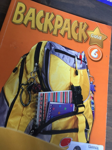 Libro Backpack Gold 6 - Con Cd - Excelente Estado - Oferta