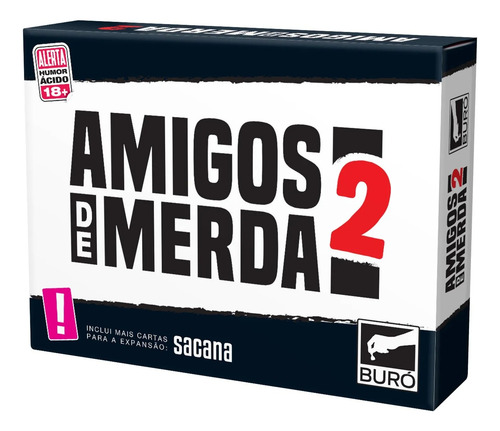 Amigos De Merda 2 - Buró - O Jogo Inclui A Expansão Sacana