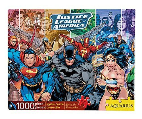 Puzzle Justice League Aquarius Dc.