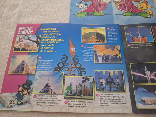 Dos Album De Figuritas De Anteojito Y Antefaz Completo (Usado)