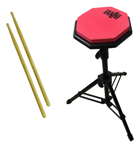 Pad Praticável De Bateria Com Pedestal 6 Polegadas Ianni