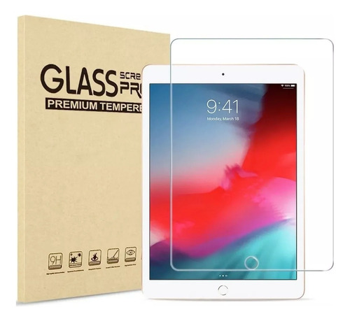 Mica Cristal Templado Para iPad 7 iPad 8 iPad 9 10.2