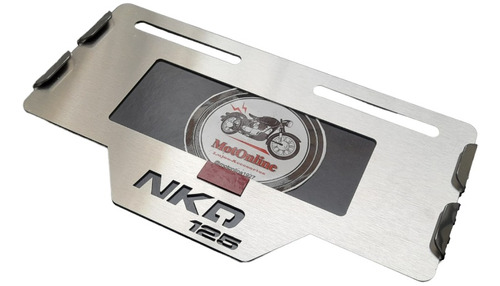 Portaplaca Nkd Akt125 Protector Placa Nkd125