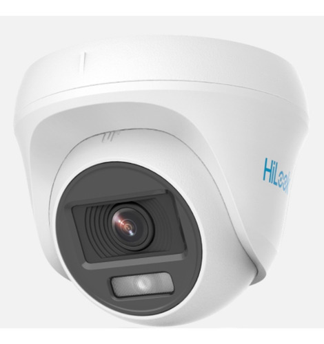 Imagen 2 de 2 de Cámara Domo Hikvision Hilook Full Color Vu Flash Thc-t129-p