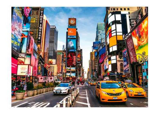 Puzzle 1000 Piezas Times Square New York Didáctica Uy