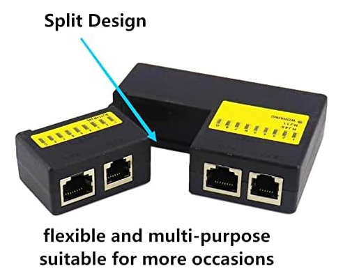Shanfeilu Probador De Cable De Red Rj45 Rj11 Rj12 Utp Ethern