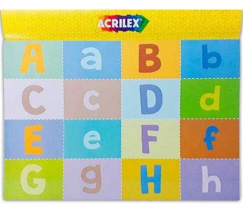 Cartolina Divertida Letras E Números P/ Recortar E Colar