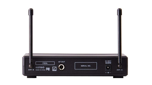 Sistema Uhf Canal Inalámbrico Uhf De La Serie Gemini Uhf-02h