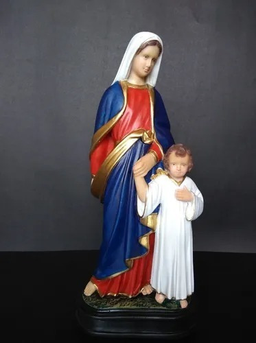 Imagem De Maria Passa Na Frente 30 Cm Resina Fino Acabamento Cor Pintura A Mão