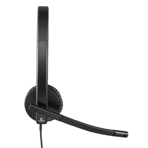 Imagen 6 de 9 de Diadema Logitech Usb Headset Stereo H570e, Lync Cisco Skype