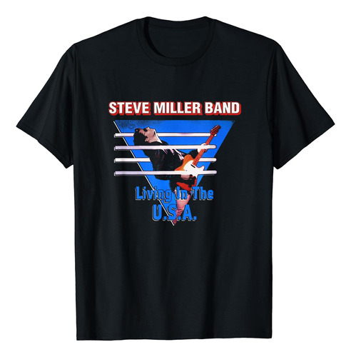 Steve Miller Band - Camiseta Living In The Usa