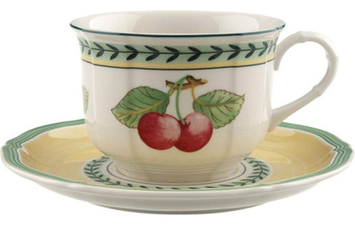 Taza Desayuno/sopa Crema Villeroy & Boch Fleurence, 6.5 PuLG